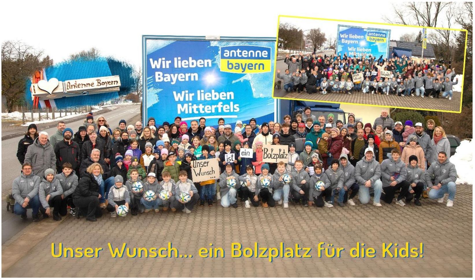 ANTENNE BAYERN "Herzensprojekt" - Bolzplatz Mitterfels